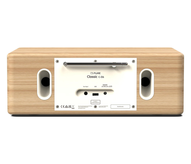 PURE Classic C-D6 Cotton White/Oak EU/UK - 1538355 - zdjęcie 3